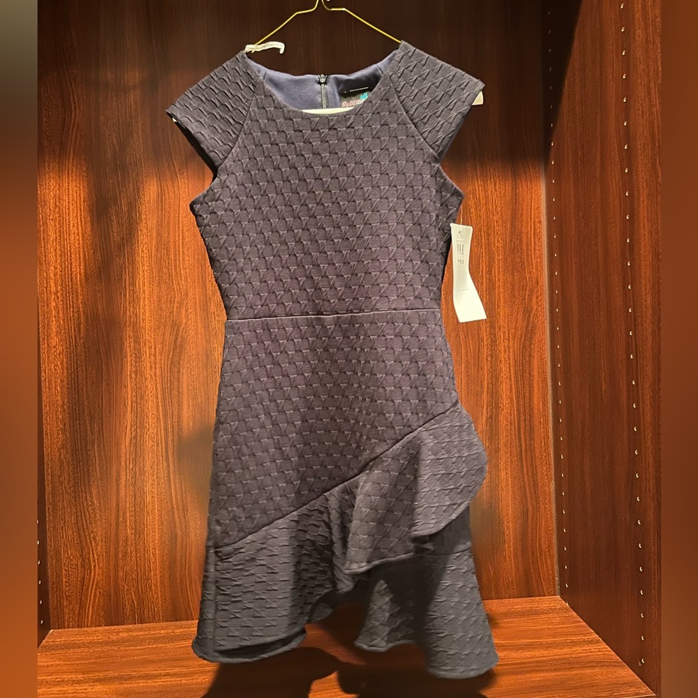 Navy Blue Girls Dress